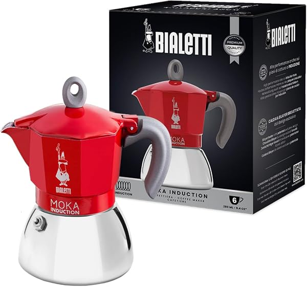 Cafeteira Italiana Pote de Indução Moka Bialetti