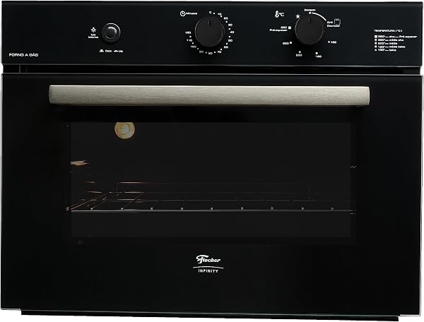 Forno de Embutir a Gás Infinity com Grill 50L